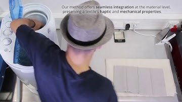 PolySense: Augmenting Textiles with Electrical Functionality using In-Situ Polymerization