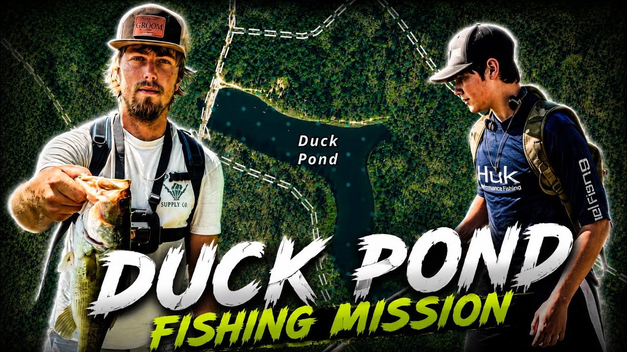 Bass Fishing Duck Pond On Eglin AFB!!!!!