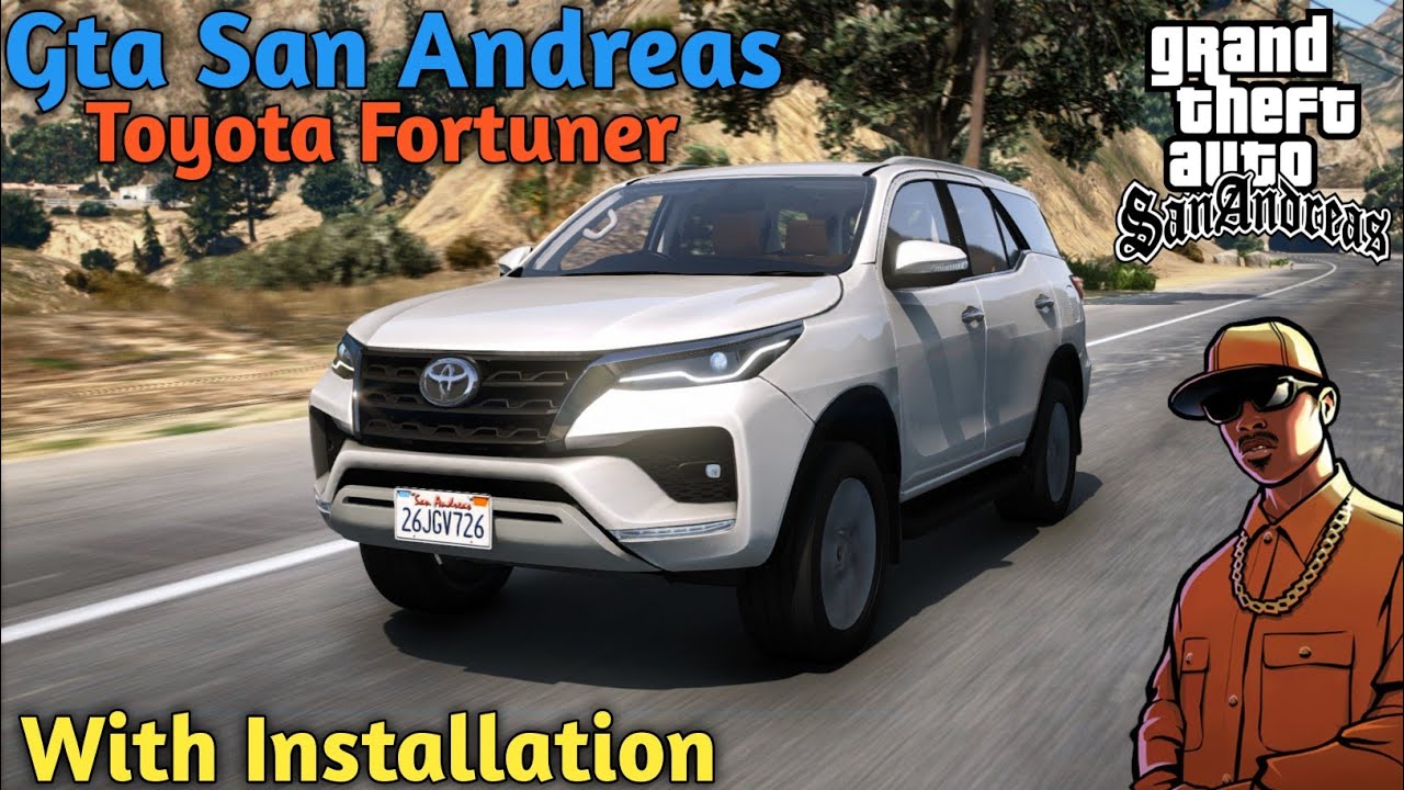 GTA San Andreas Toyota Fortuner Car Mod | VK Technical Point - YouTube