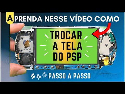 Vídeo: Como Substituir A Tela No PSP