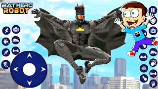 Sasta Batman 😂 BatHero Robot Game | Shiva and Kanzo Gameplay