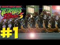 "TMNT 3: Mutant Nightmare" Прохождение - #1 (Трицератоны Захватили Нашу Планету Земля)