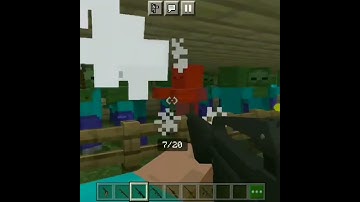 Minecraft M16A1 Gun power||#minecraft #gaming #ytshorts