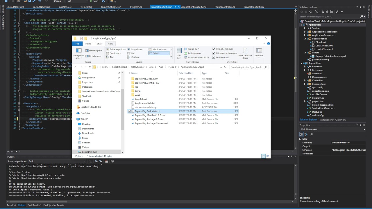 Service Fabric Using Dynamically Assigned Port in Guest Executable
