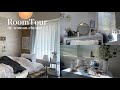 【ルームツアー】1K 9畳 一人暮らし | アクセントクロスとナチュラルなインテリアのお部屋 | IKEA | LOWYA | room tour