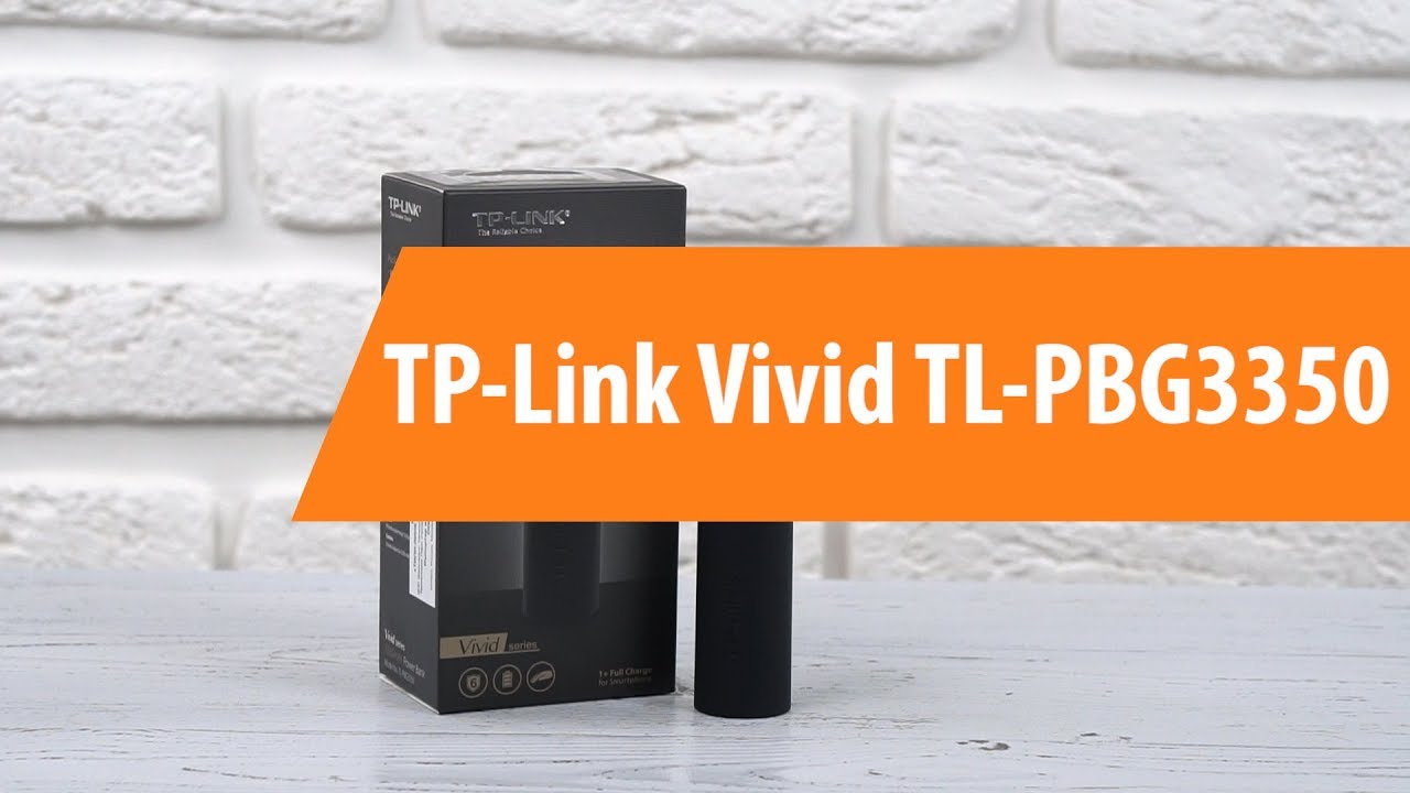 Распаковка TP-Link Vivid TL-PBG3350 / Unboxing TP-Link Vivid TL-PBG3350