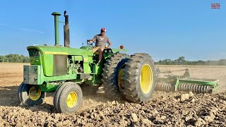 JOHN DEERE Tractors Plowing, Planting and Harvesting