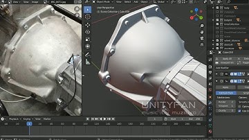 #263 3d sketching a car in blender Part 82 - 4x timelapse