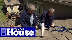 How to Fix a Leaking Rooftop Vent Pipe - This Old House 