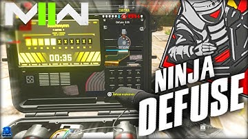 MY FIRST NINJA DEFUSE on MODERN WARFARE 2 (Search & Destroy Gameplay)