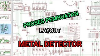 Belajar Membuat Layout Metal Detectot , Live Stream