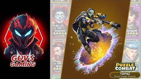 Guvs Hero Reviews: TOPAZ #puzzlecombat