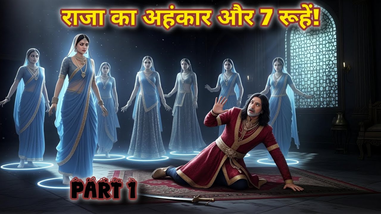 7 रानियों का खौफनाक बदला: घमंडी राजा की रूह कँपा देने वाली कहानी | #hindistories #MoralStory
