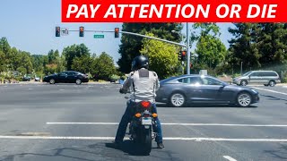 This Beginner Motorcycle Traffic Tip will SAVE YOUR LIFE