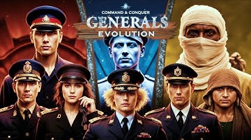 Command & Conquer: Generals Evolution [2025] Epic 2v2v2 Multiplayer Strategy Battles