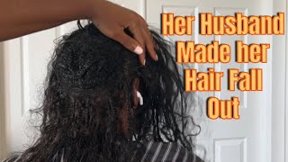 Man or ?Bear | Story Time : Her Husband Made Her Hair Fall Out