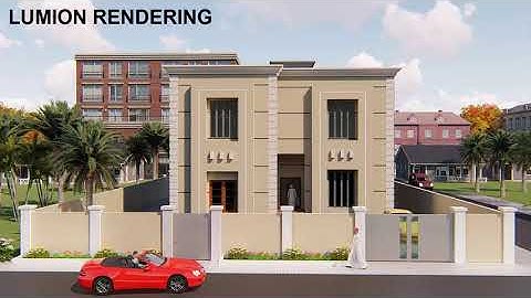 First Try on Lumion Rendering and Animation vs Revit rendering