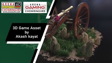 Arena Animation Chowringhee || 3D Game Asset By Akash Kayal  