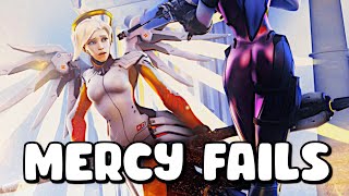 Mercy But Only FAILS 💀 (Overwatch)