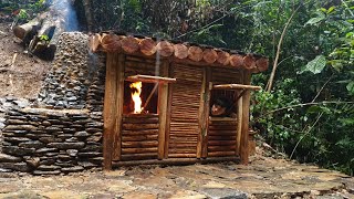 1 year of building a bush house/full video by TUNG BUSHCRAFT 46,602 views 4 months ago 3 hours, 45 minutes