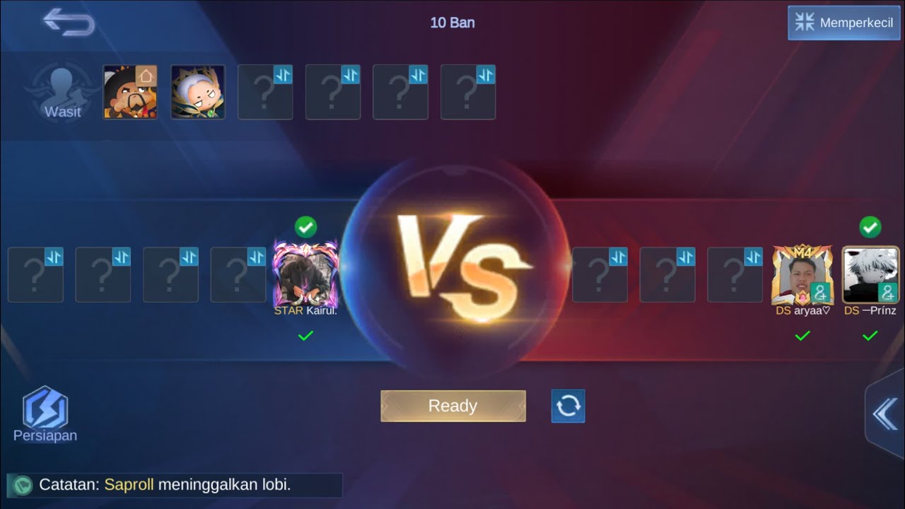 LIVE ROOM TOURNAMENT MLBB POWER BY DARK SYSTEM - YouTube