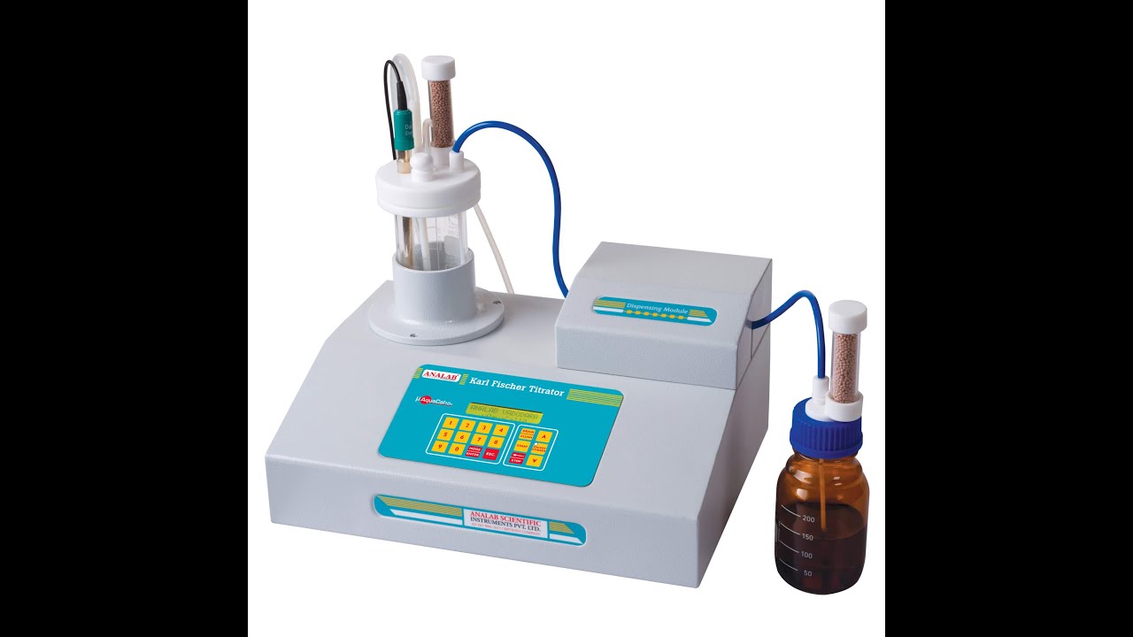 Analab Microprocessor based Karl Fischer Apparatus - Model :µAquacal10+