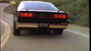 1984 Pontiac Firebird Trans Am National TV Commercial