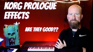 KORG prologue - Internal Reverb & Delay Demo - Do you think they