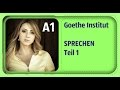 DEUTSCH  - TELC - SPRECHEN Teil 1 - SICH VORSTELLEN