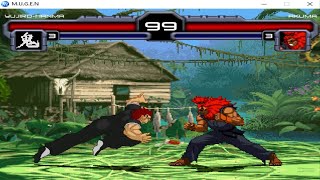 Yujiro Hanma vs Akuma SUPER EPIC FIGHT? Baki vs Street Fighter Anime Mugen Battle Tribute 2023