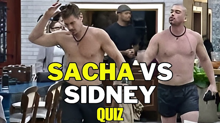 A Fazenda 16 Sacha Bali versus Sidney Sampaio QUIZ.