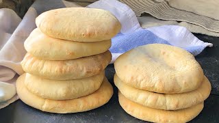 Pan de pita árabe. La RECETA MÁS FÁCIL