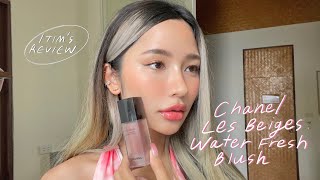 Chanel Intense Coral Water-Fresh Blush Review & Swatches