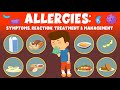 Allergies: Symptoms, Reaction, Treatment &amp; Management - Video for Kids