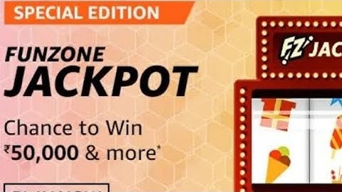 Amazon Funzone Jackpot Quiz Answers Today | WiN 50000 Amazon Pay Balance 19 May 2021
