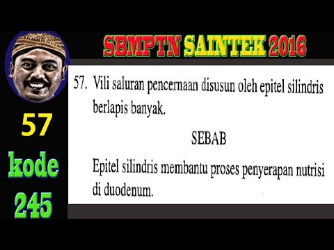  jaringan  hewan  biologi SBMPTN  2021 SAINTEK kode 245 no 