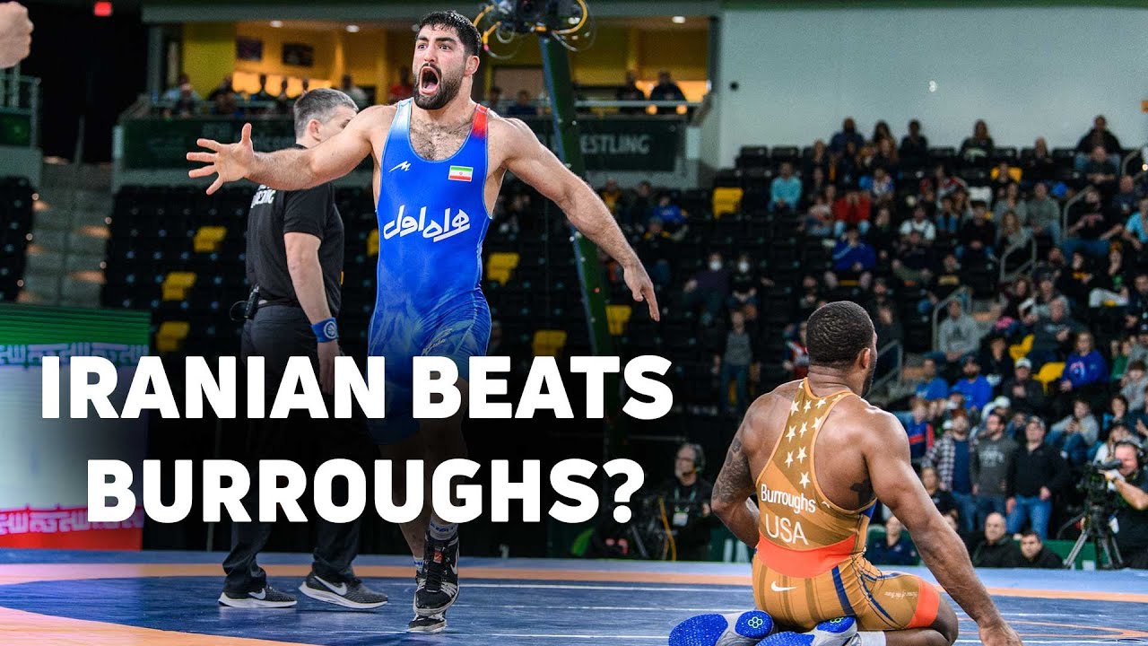 ⁣Iranian Wrestler With Class | Jordan Burroughs vs. Ali Savadkouh