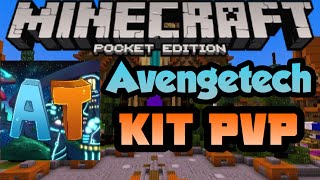 AvengeTech Kit PVP 2.0 - Minecraft Pocket Edition AvengeTech Kit PvP Server Review + Gameplay