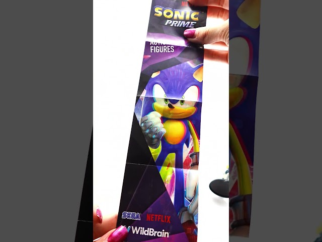 Opened a Sonic Prime blind bag and found an awesome mystery action figure inside #sonic #sonicprime