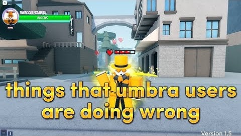 [AUT] secret move that all umbra users should be using but they don