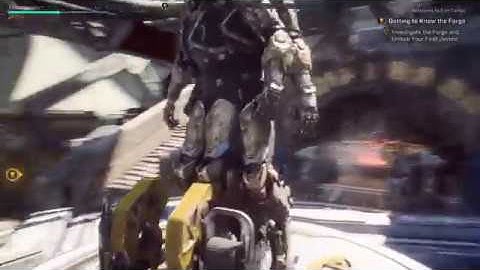 Anthem how to get past the forge FIX ????