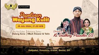 #LiveStreaming Wayang Kulit Ki Gadhing Pawukir Seno Saputro - WAHYU KATENTREMAN