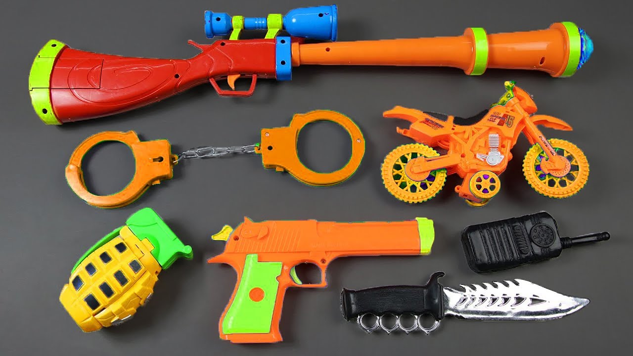 Toy Shot Gun Pistol Revolvers Let's Battle Nerf Gun - PUBG Mobile & Free Fire Most Popular Toy Guns