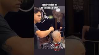 Barber finds out his client has Cancer #quotes #motivational #edits #clips #shorts