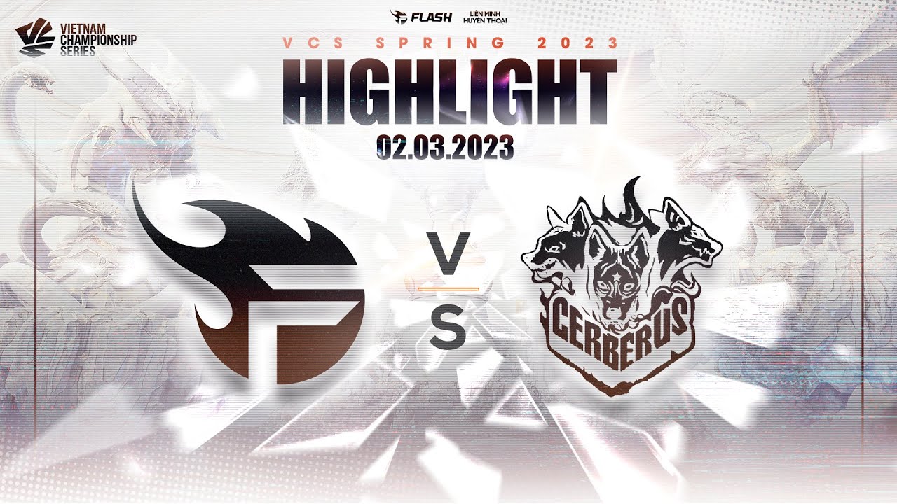 HIGHLIGHT TEAM FLASH VS CERBERUS ESPORTS |  VCS SPRING 2023 | TEAM FLASH LOL