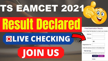 TS EAMCET Result 2021 (Declared) - Check Your TS EAMCET Result 2021 Here By Official Link