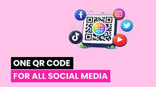 رمز QR واحد لجميع وسائل التواصل الاجتماعي | إنشاء رمز QR لوسائل التواصل الاجتماعي screenshot 5