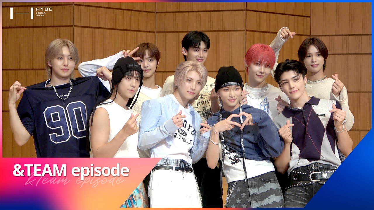 [EPISODE] 'Aoarashi' 일본 음악방송 비하인드 | &TEAM