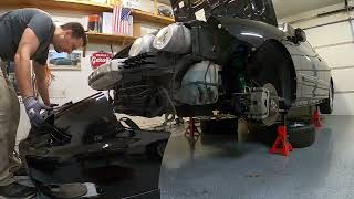 94-01 Integra Side Skirt, Front Bumper, & Fender Removal. Fun times.