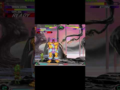 MvC2: Maddroo - Anakaris Framekill DHC HSF Curse Combo to Tag to Curse Infinite .:5.22.25:.